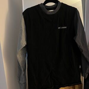 Aimé Leon Dore Black and Gray Crewneck